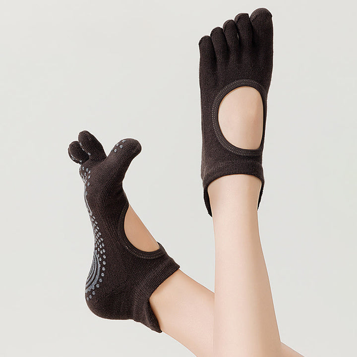 Olivenorma Professional Anti-Slip Five-Toe Socks for Pilates & Jump Rope Women's Yoga Socks - image 19