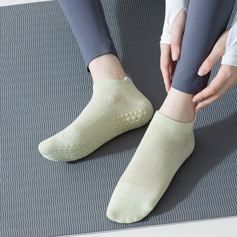 Olivenorma Full Sole Non-Slip Grip for Indoor Fitness Women's Yoga Socks - image 16