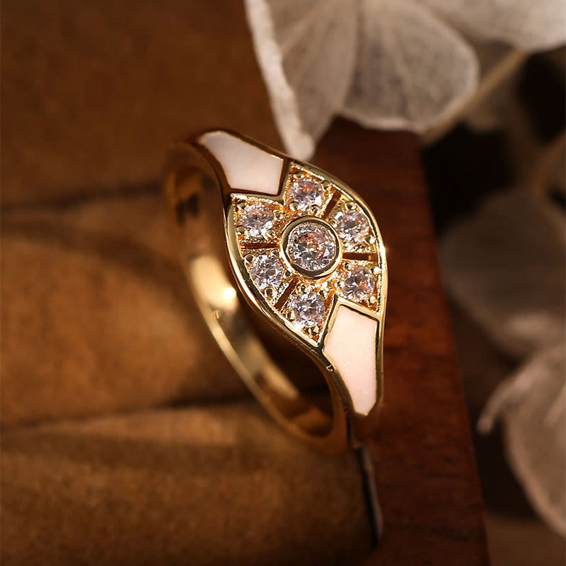 FREE Today: Gold-Plated Copper Ring with Zircon - image 3