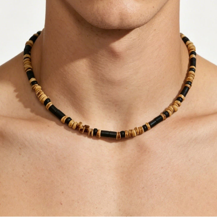FREE Today: Brown Coconut Wood Beads Natural Stone Beads Necklace - image 16