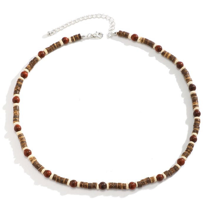 FREE Today: Brown Coconut Wood Beads Natural Stone Beads Necklace - image 22