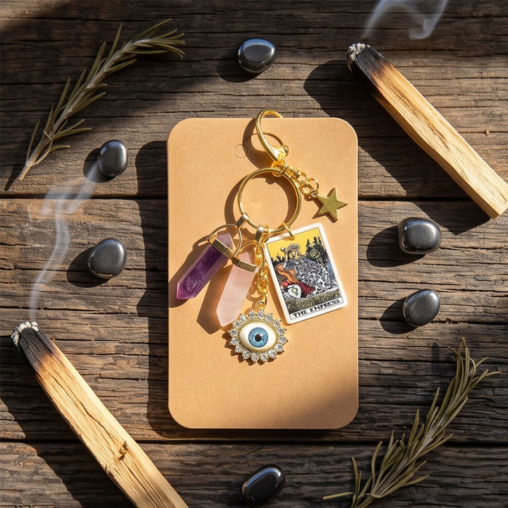 FREE Today: Protective Tarot Evil Eye Bag Accessory Keychain - image 19