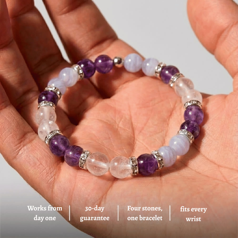 FREE Today: Natural Gemstones Crystal Menopause Relief Bracelet - image 3