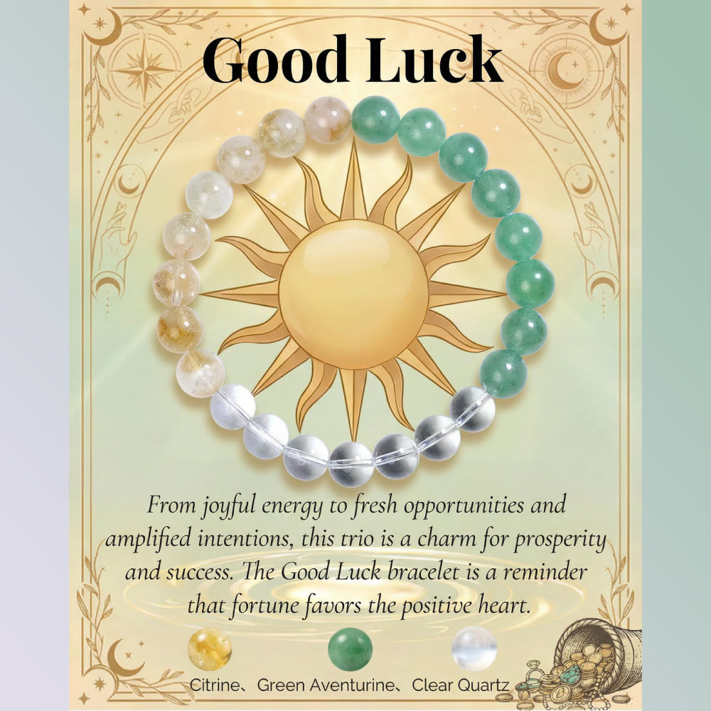 FREE Today: 8MM Strength Crystal Protection Healing Bracelet - Good Luck - image 0