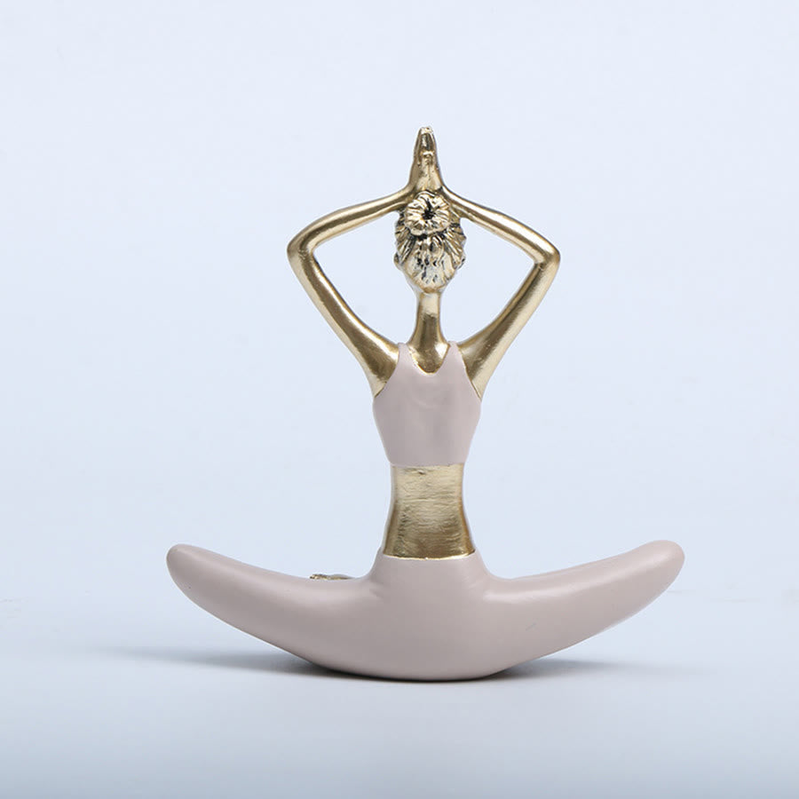 Olivenorma Multi-Poses Minimalist Abstract Meditation Yoga Sculpture Spiritual Decoration - image 14