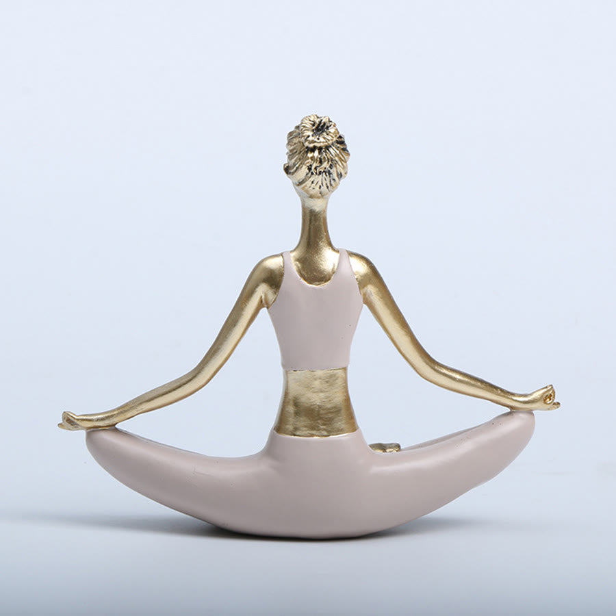 Olivenorma Multi-Poses Minimalist Abstract Meditation Yoga Sculpture Spiritual Decoration - image 19