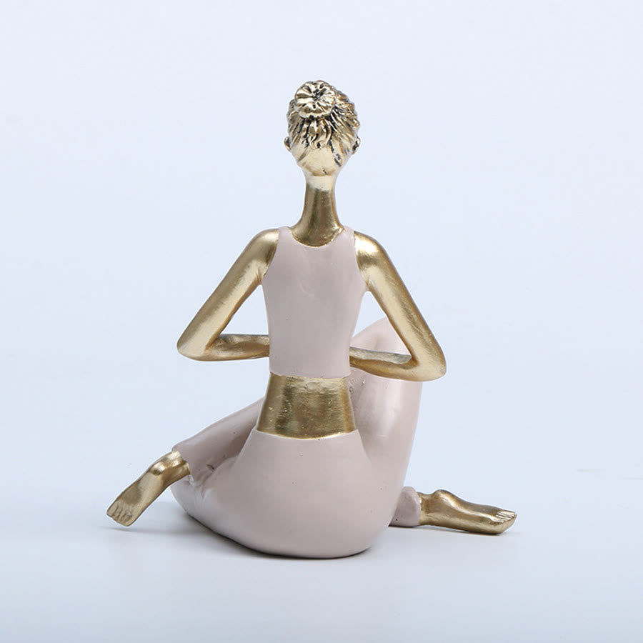 Olivenorma Multi-Poses Minimalist Abstract Meditation Yoga Sculpture Spiritual Decoration - image 26