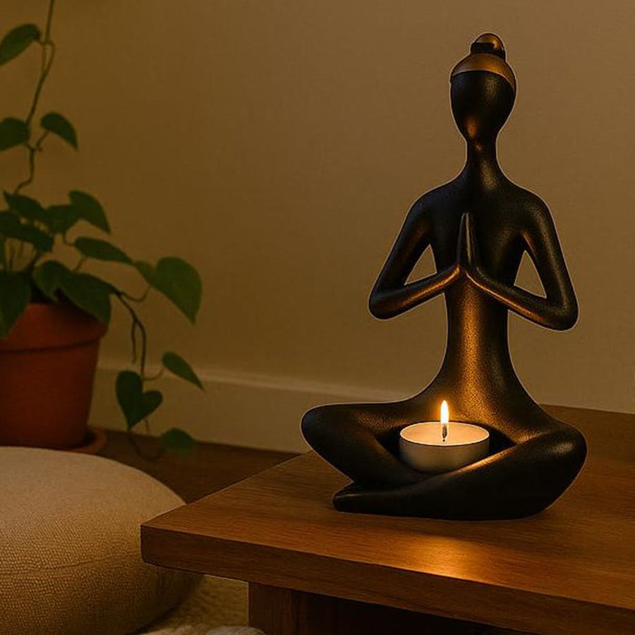 Olivenorma Multi-Poses Minimalist Abstract Meditation Yoga Sculpture Spiritual Decoration - image 3