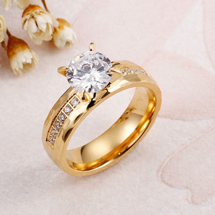 FREE Today: "Eternity" – Titanium Steel Prince Rose Couple Ring - image 19