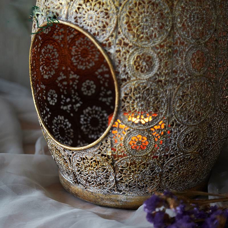 Olivenorma Vintage Openwork Handicrafts Candle Holder - image 9