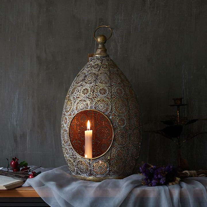 Olivenorma Vintage Openwork Handicrafts Candle Holder - image 4