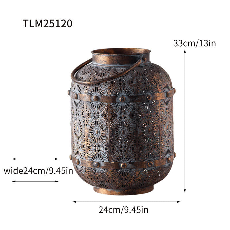 Olivenorma Vintage Openwork Handicrafts Candle Holder - image 1