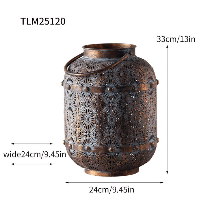 Olivenorma Vintage Openwork Handicrafts Candle Holder - image 1