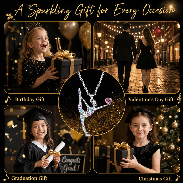FREE Today: "She Believed She Could So She Did" Rainbow Cheerleader Necklace Cheerleader Gifts for Girls - image 17