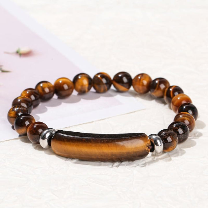 FREE Today: Natural Healing Stone Bar Beaded Bracelet - image 4