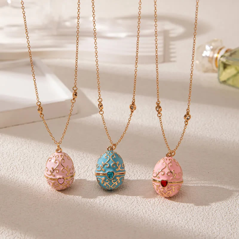 FREE Today: Enameled Easter Egg Pendant Locket Necklace - image 18
