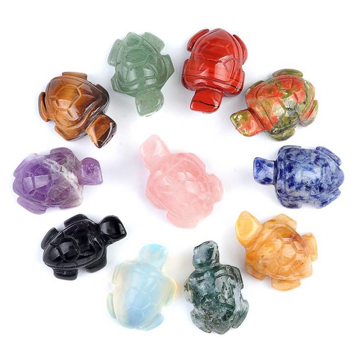 FREE Today: Natural Crystal Turtle Sculpture Gemstone Decoration With Card - image 30