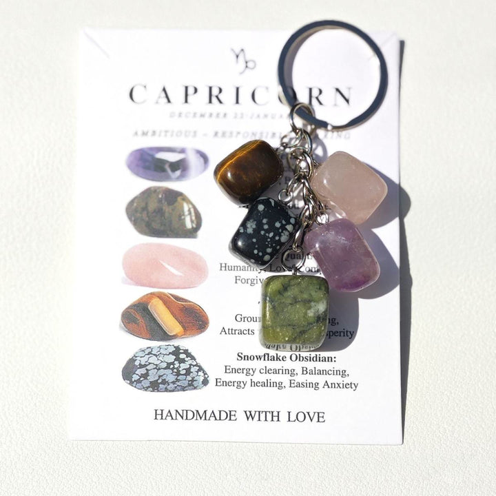 FREE Today: Handmade Natural Crystal Stone Zodiac Keychain - image 11