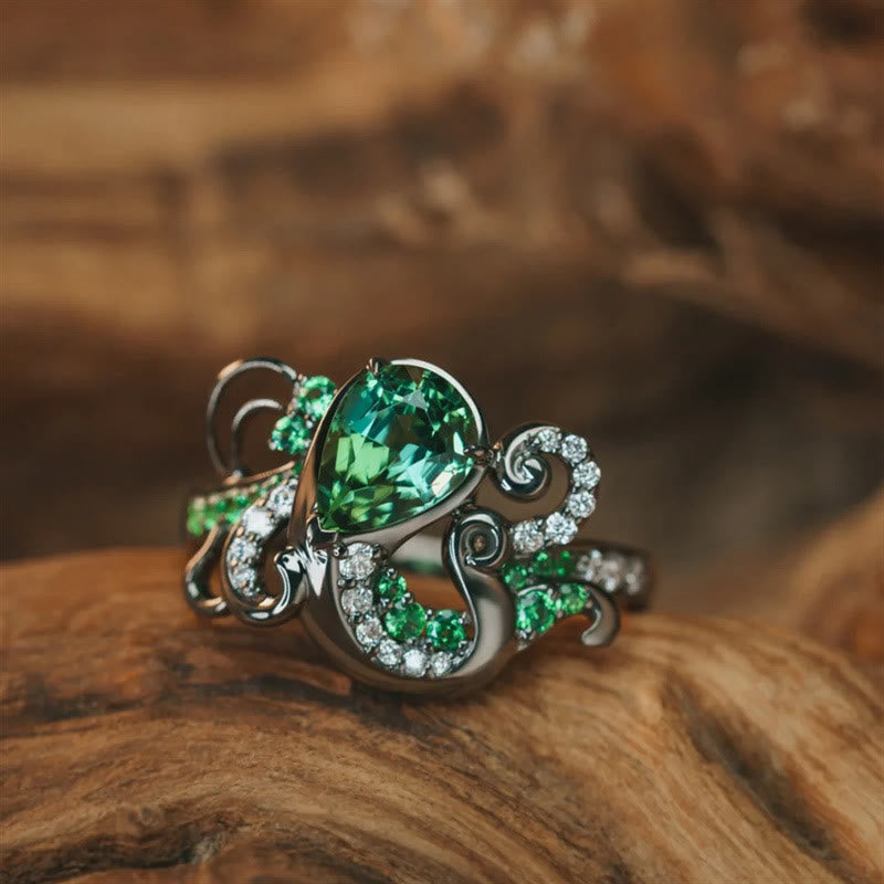 FREE Today: "Intelligent marine life" Creative Octopus Finger Tentacle Ring - image 4