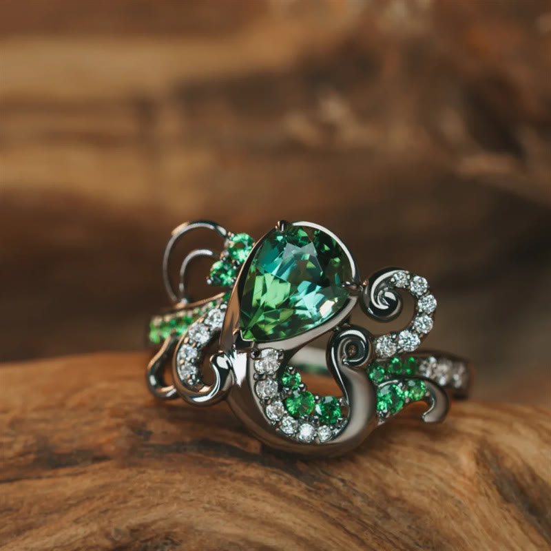 FREE Today: "Intelligent marine life" Creative Octopus Finger Tentacle Ring - Adjustable - image 0