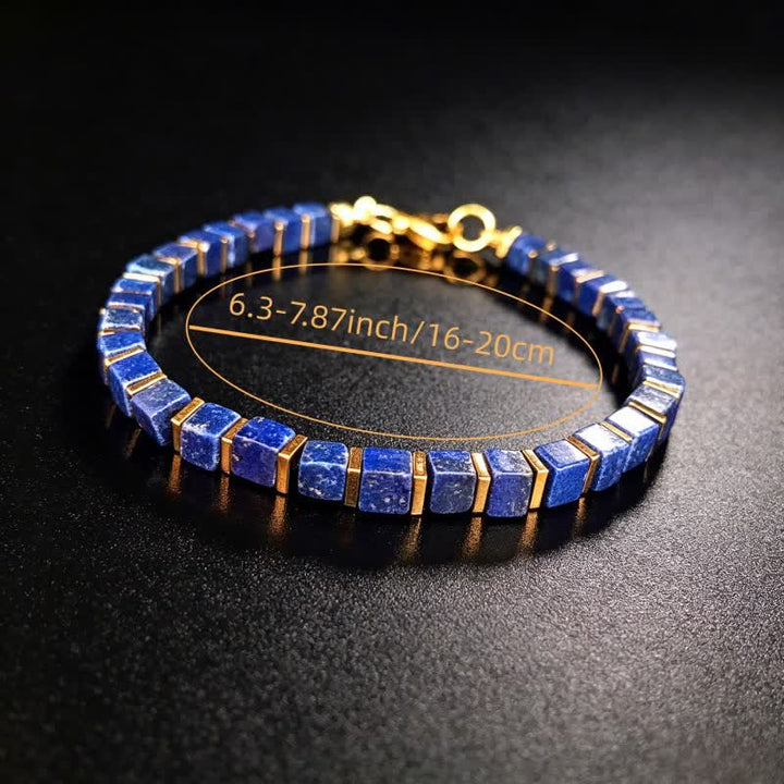 Olivenorma Natural Stone Beaded Design & Strength Protection Symbol Bracelet - image 8