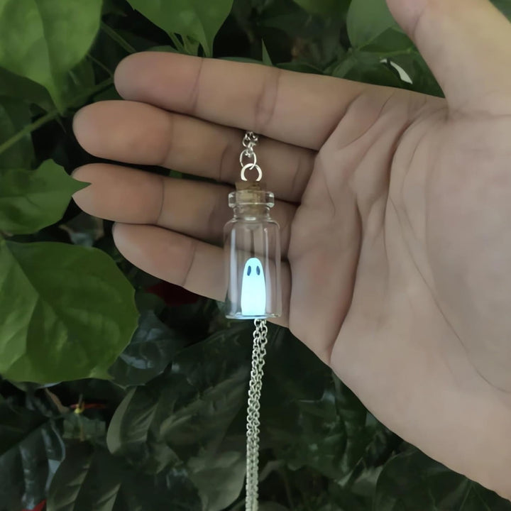 FREE Today: The Adopt a Ghost Necklace A Bottle Pendant Glow in The Dark Halloween Gift Jewelry/Ring/Earrings/Ornament - image 6