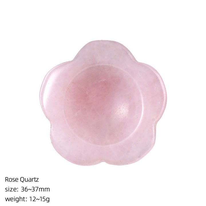 FREE Today: Natural Crystal Worry Stone Bulk Healing Crystals for Anxiety Relief - Rose Quartz - Flower - image 16
