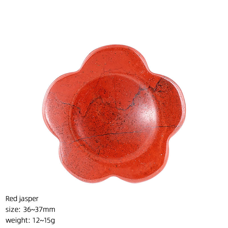 FREE Today: Natural Crystal Worry Stone Bulk Healing Crystals for Anxiety Relief - Red Jasper - Flower - image 44