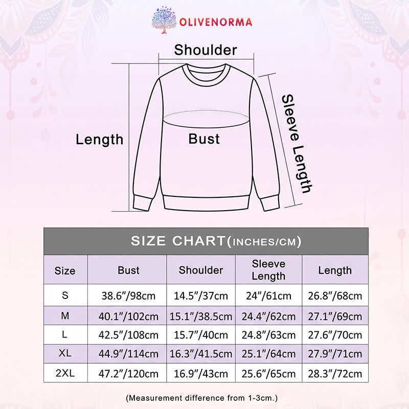 Olivenorma Cotton Blend Lotus Skeleton Art Print Women's Long Sleeve Shirt - image 33