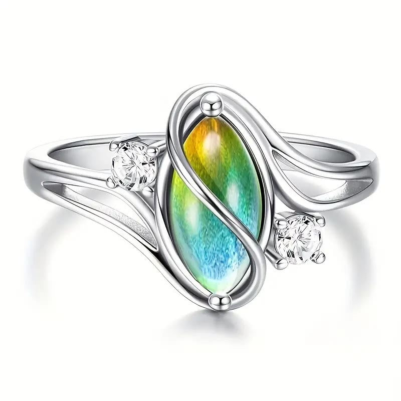 FREE Today: Marquise Cut Moonstone Protection Ring For New Beginning - image 1
