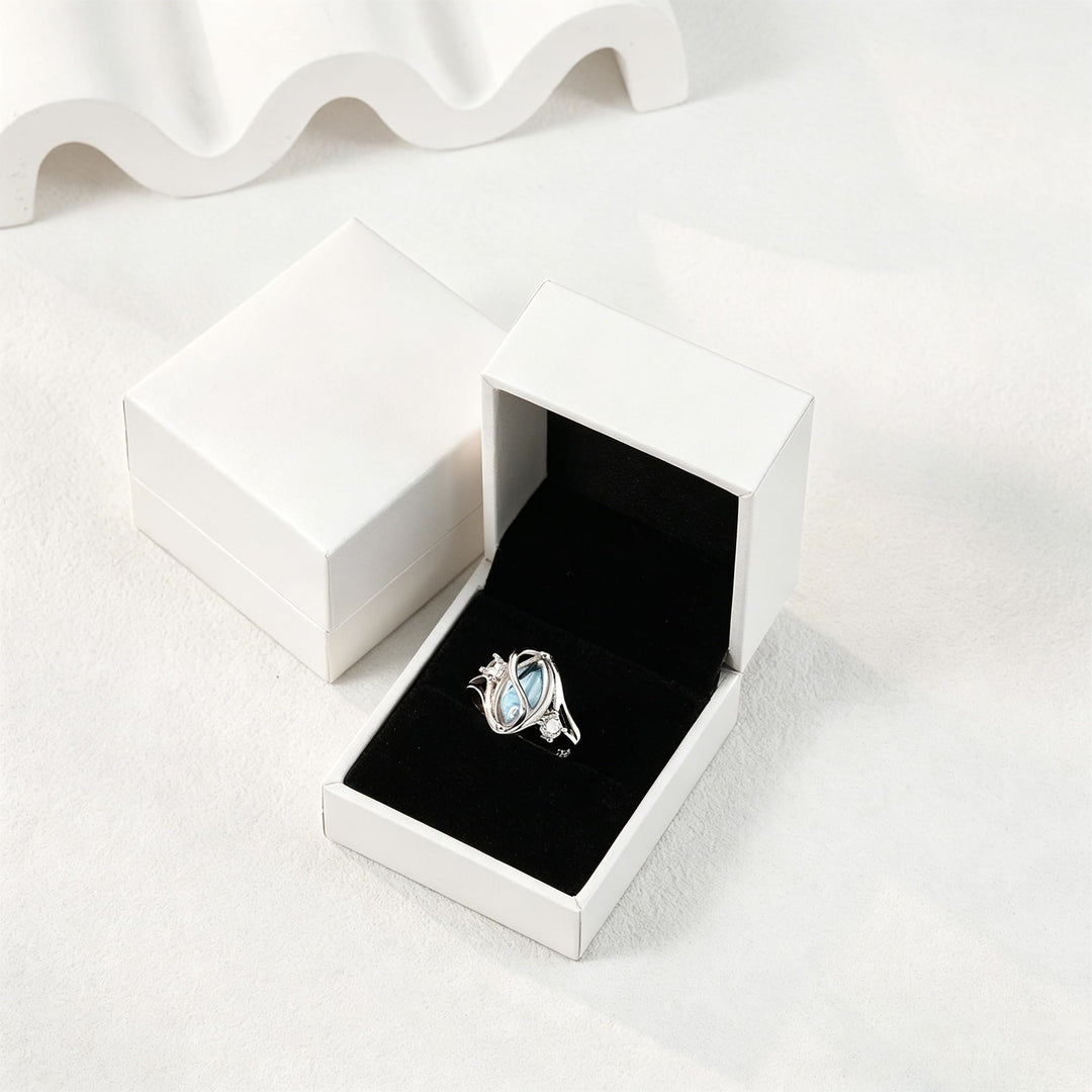 FREE Today: Marquise Cut Moonstone Protection Ring For New Beginning - image 7