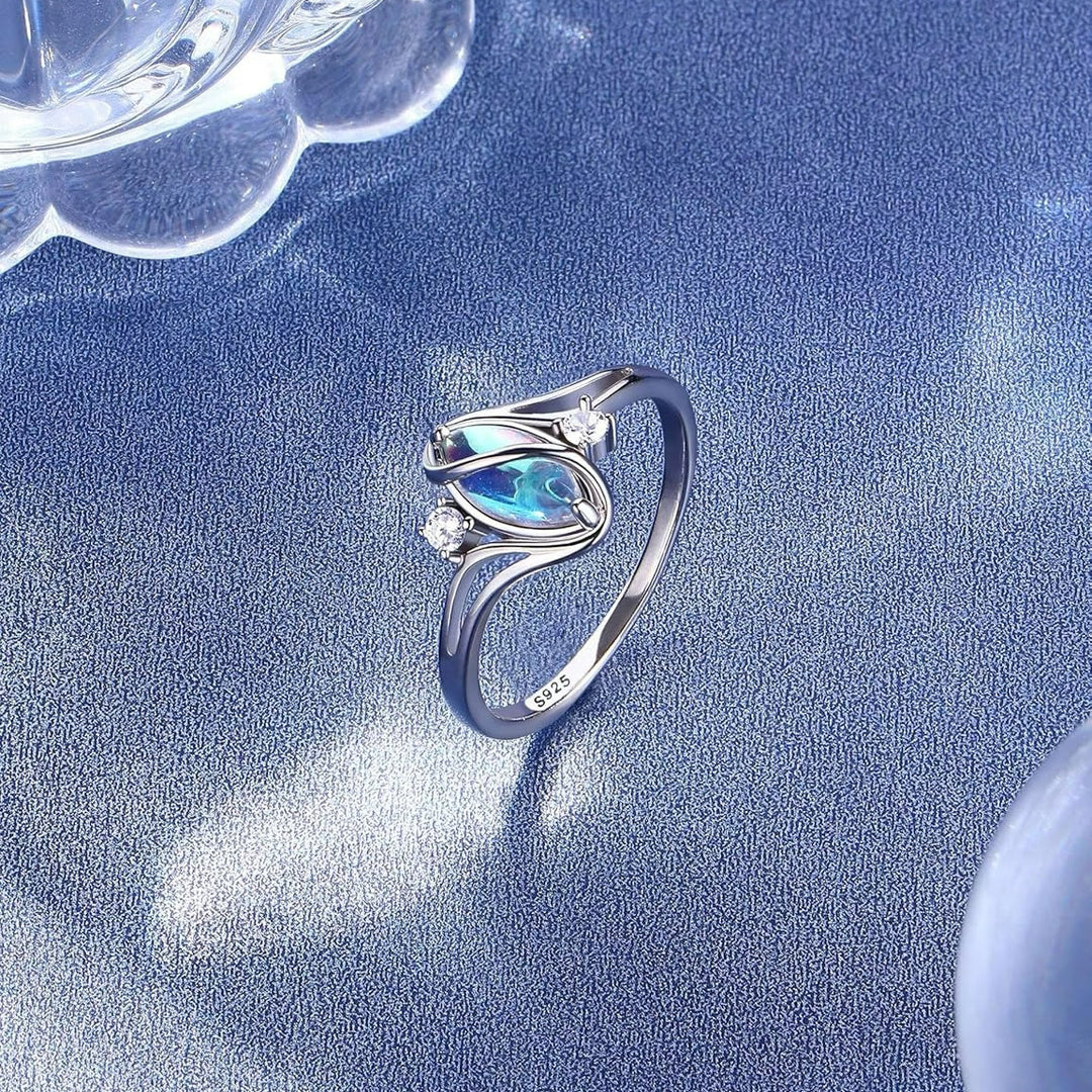 FREE Today: Marquise Cut Moonstone Protection Ring For New Beginning - image 9