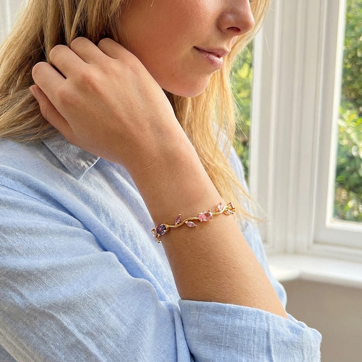 FREE Today: Romantic Tulip Bracelet Multicolor Floral Crystal - image 36