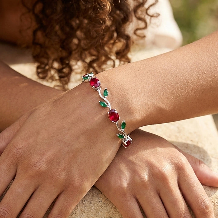 FREE Today: Romantic Tulip Bracelet Multicolor Floral Crystal - image 66