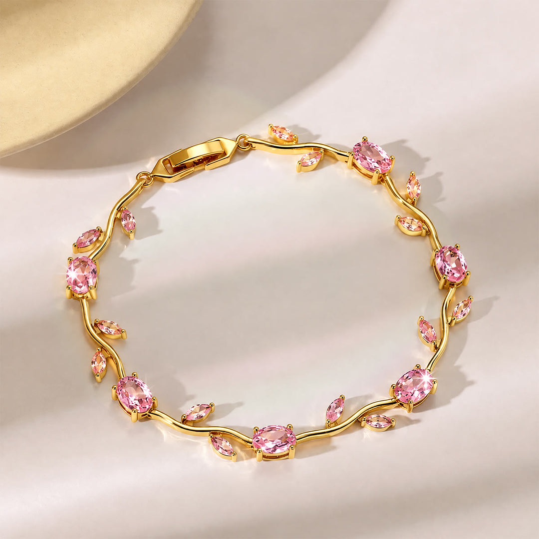 FREE Today: Romantic Tulip Bracelet Multicolor Floral Crystal - image 4