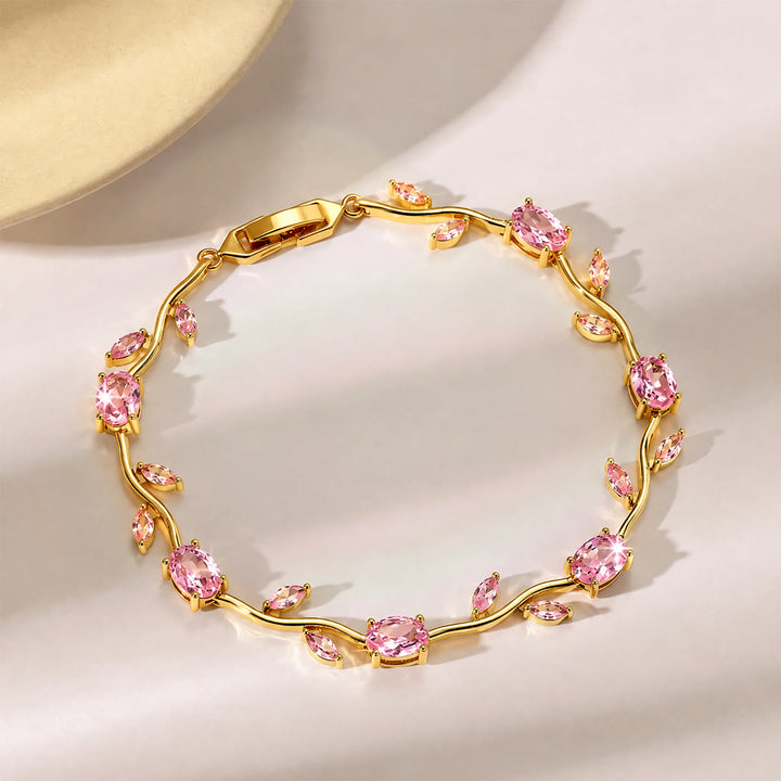 FREE Today: Romantic Tulip Bracelet Multicolor Floral Crystal - image 4