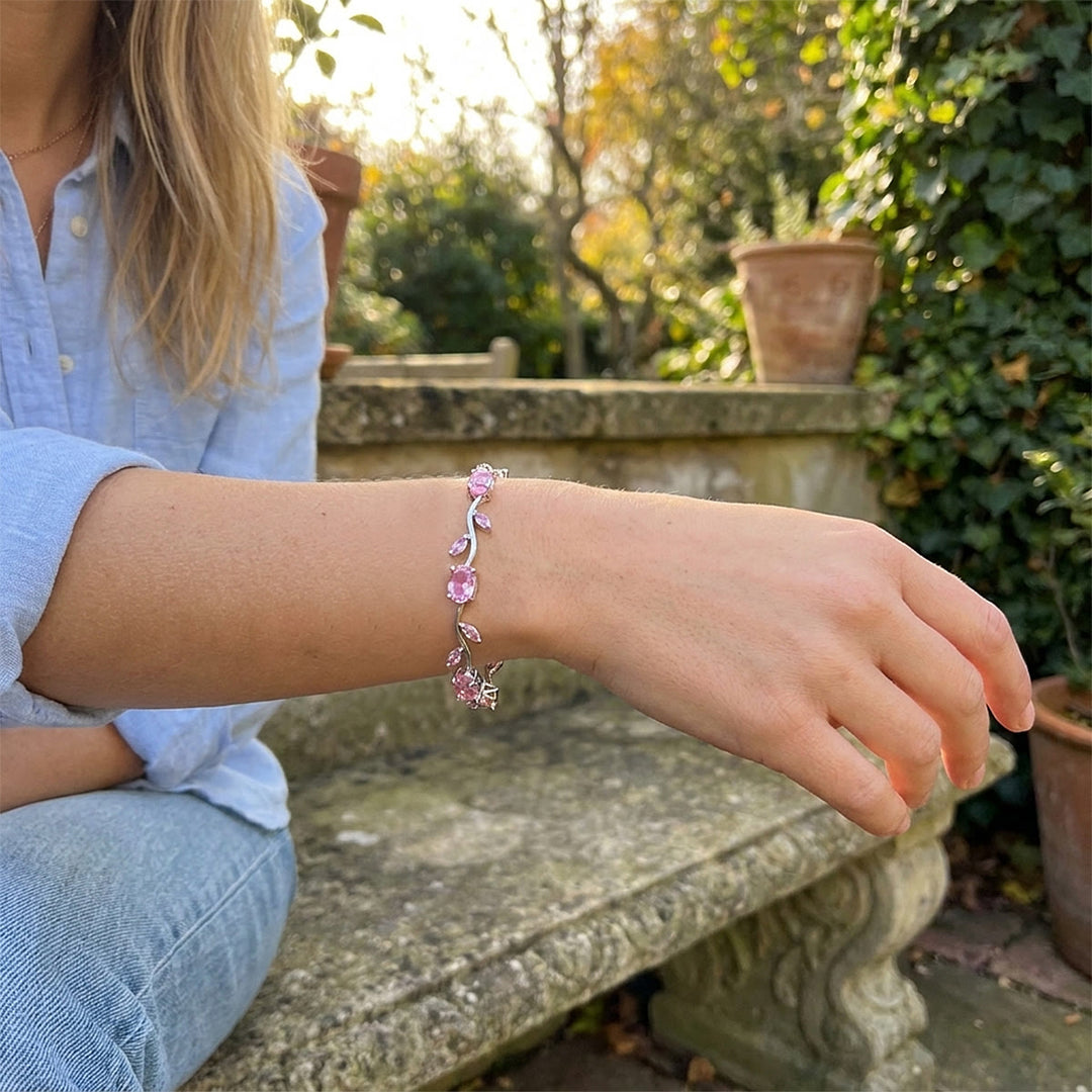 FREE Today: Romantic Tulip Bracelet Multicolor Floral Crystal - image 7