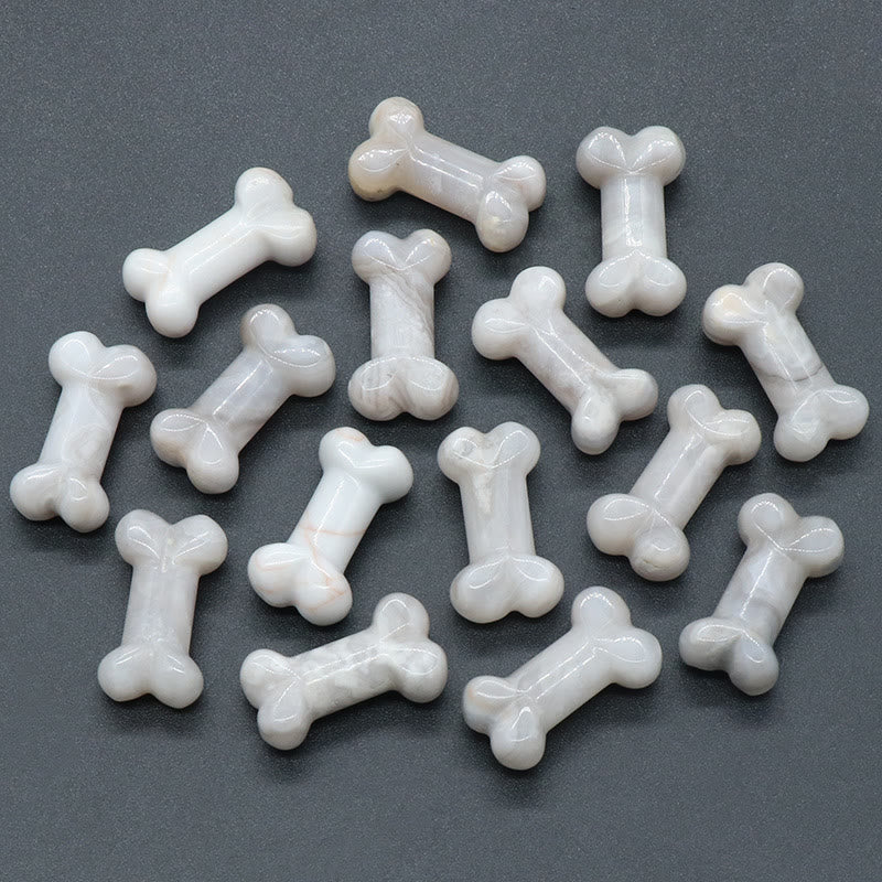 Olivenorma Natural Quartz Crystal Mini Bone Gemstone Decoration - image 14