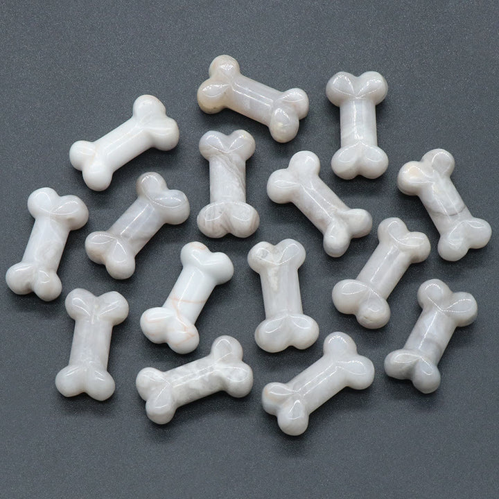 Olivenorma Natural Quartz Crystal Mini Bone Gemstone Decoration - image 14