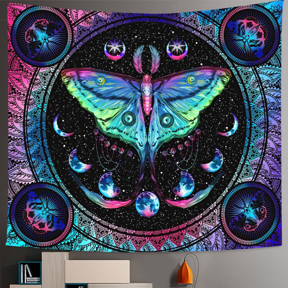 Olivenorma Seven Chakra Tree Of Life Boho Mandala Tapestry