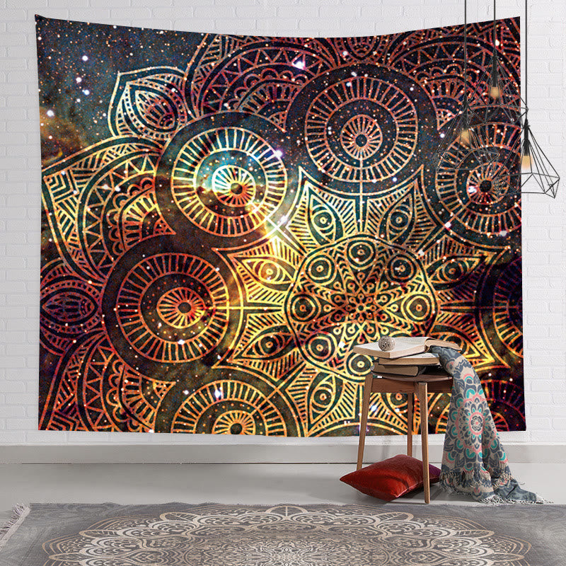 Olivenorma Yoga Backdrop Fabric Decorative Wall Covering Mural Tapestry - Flannel - Big Yellow Lotus - 78.74"*59.05"(200*150cm) - image 35
