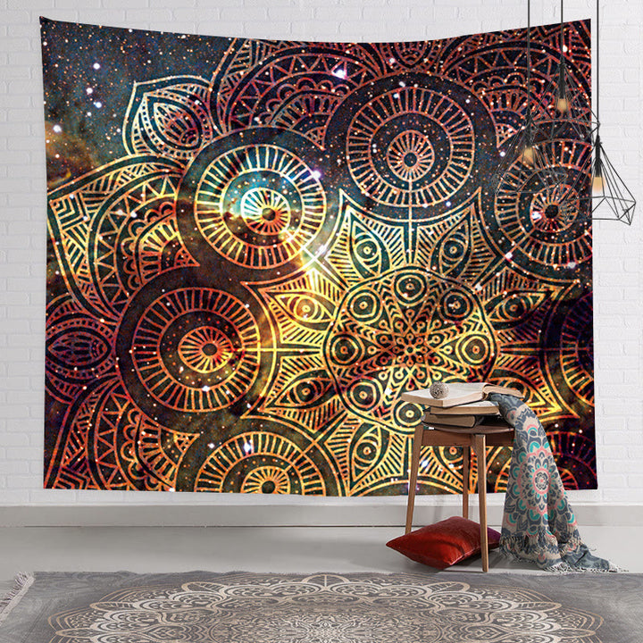 Olivenorma Yoga Backdrop Fabric Decorative Wall Covering Mural Tapestry - Flannel - Big Yellow Lotus - 78.74"*59.05"(200*150cm) - image 35