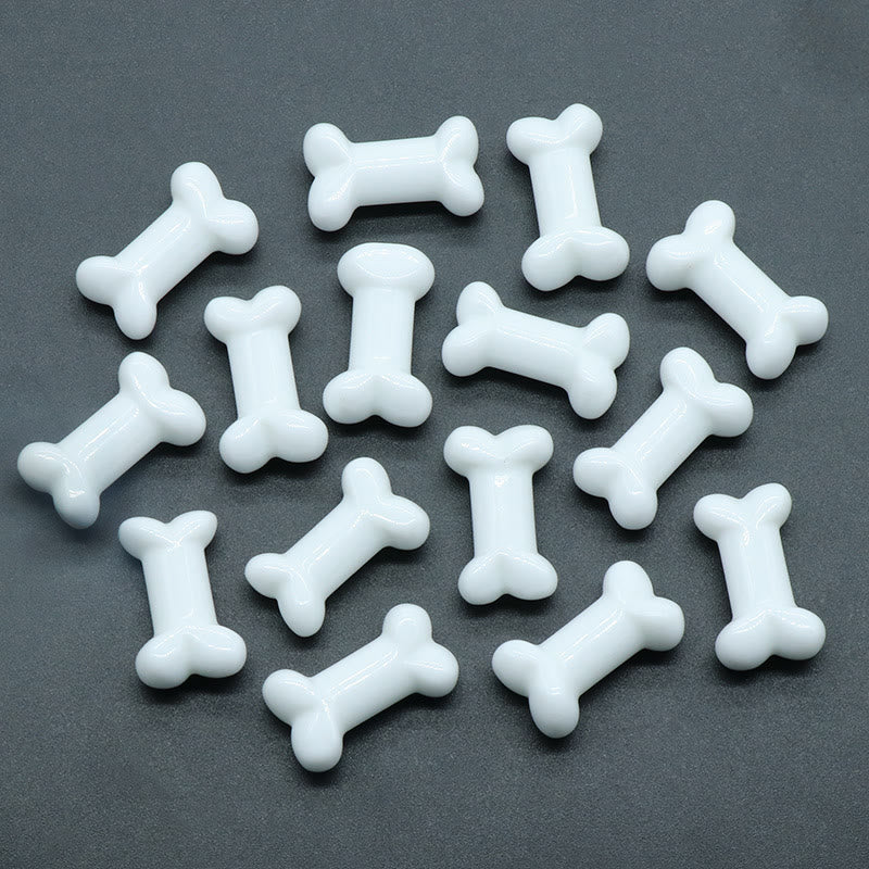 Olivenorma Natural Quartz Crystal Mini Bone Gemstone Decoration - image 24