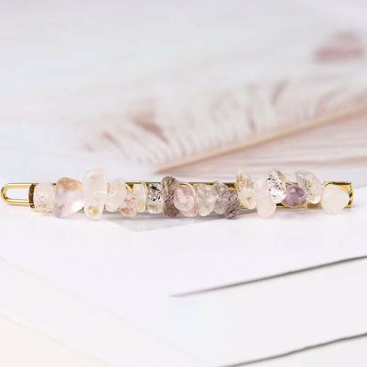 Olivenorma Natural Broken Crystal Hairpin