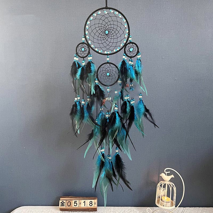 Olivenorma Turquoise Chakra Tree of Life Dream Catcher