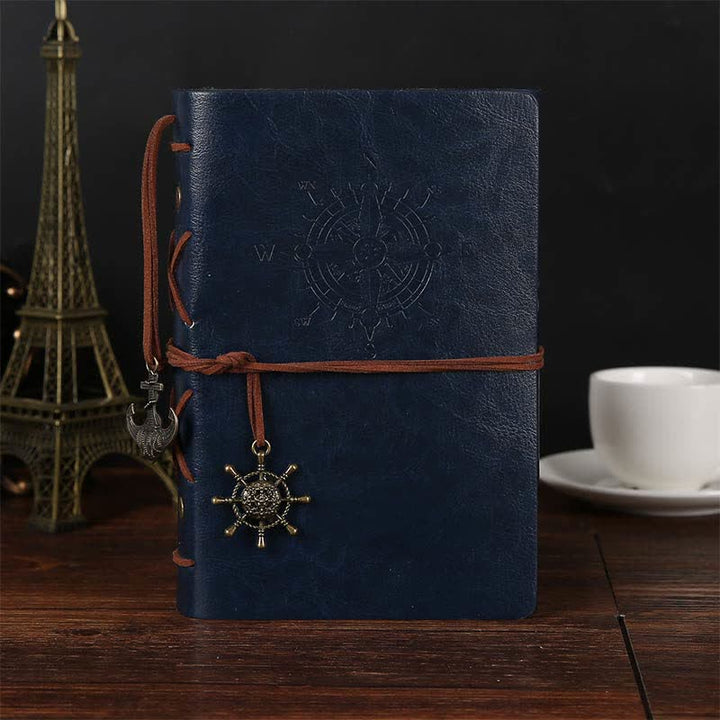 Olivenorma Vintage Leather Cover Journal - Dark Blue - image 12