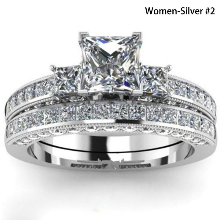 (Clearance 30% OFF / CODE: OFF30) Olivenorma For Noble Love Couple Rings