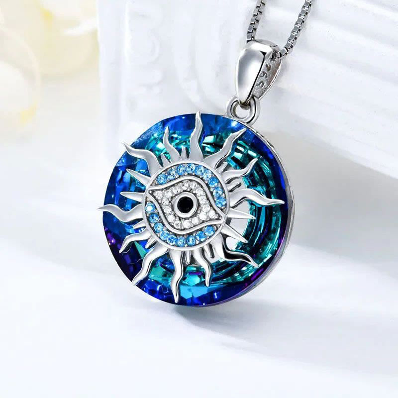 Olivenorma "You Always be Protected" - Evil Eye Necklace - Evil Eye#Sun - image 1