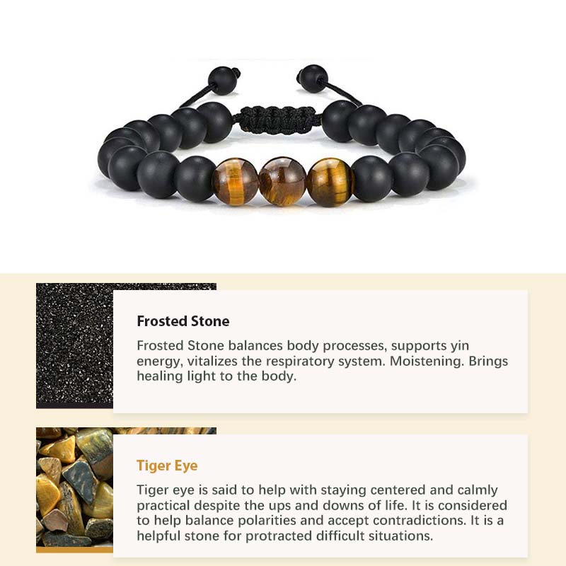 Natural Crystal Stone Healing Bracelet