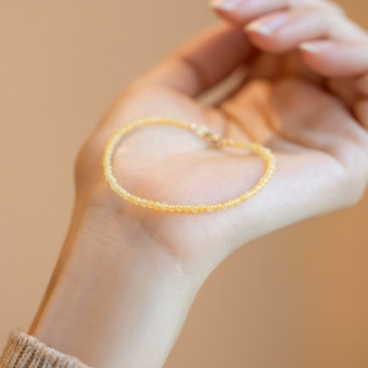 Rich Stone - Citrine Prosperity Gemstone Bracelet